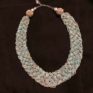 Turquoise beaded necklace